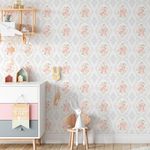 Papel de Parede Floral Romântico Delicado