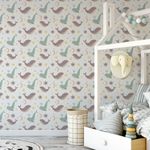 Papel de Parede Infantil de Baleias