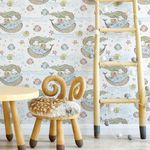 Papel de Parede Infantil Sereias