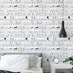 Papel de Parede Infantil com Monstrinhos Fofos