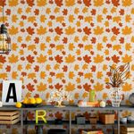 Papel de Parede Folhas Outono