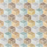 Papel de Parede Cubos Coloridos 3D