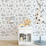 Papel de Parede Infantil Militar