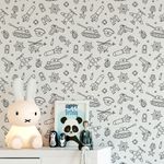 Papel de Parede Infantil Militar