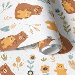 Papel de Parede Infantil Ursinhos Fofos