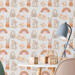 Papel de Parede Brinquedos de Bebê