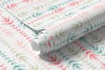Papel de Parede Galhos de Plantas na Horizontal Coloridos