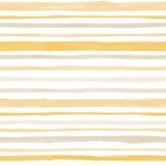 Papel de Parede Tons de Amarelo com Listras Assimétricas