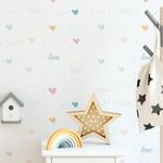 Papel de Parede Corações Love