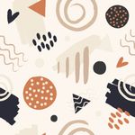 Papel de Parede Abstrato (Tons Terrosos)