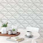 Papel de Parede 3D Formato em Triângulos