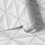 Papel de Parede 3D Formato em Triângulos
