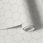 Papel de Parede Padrão Hexagonal