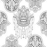 Papel de Parede Hamsa
