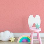 Papel de Parede Argolas Em Tons de Rosa