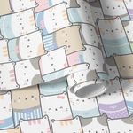 Papel de Parede Mar de Gatos