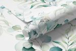 Papel de Parede Folhas Verdes Delicadas