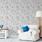 Papel de Parede Geométrico Losangos em Tons de Cinza