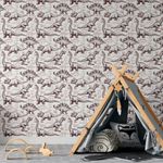 Papel de Parede Infantil Dinossauros