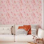 Papel de Parede Losangos Rosa Claro