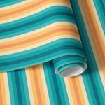 Papel de Parede Listras Coloridas