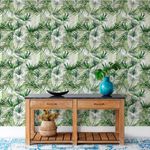 Papel de Parede Folhas de Palmeira