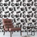 Papel de Parede Formas 3D