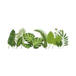 Adesivo de Parede Folhagem Tropical