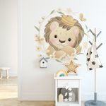 Adesivo de Parede Infantil Leão