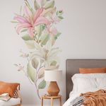 Adesivo de Parede Floral Lírios
