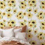 Papel de Parede Flor de Girassol