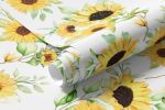 Papel de Parede Flor de Girassol
