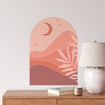 Adesivo de Parede Janela Abstrata Boho