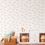 Papel de Parede Infantil Arco Íris Boho