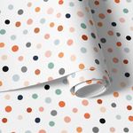 Papel de Parede Infantil Bolinhas Assimétricas