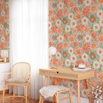 Papel de Parede Floral Vintage