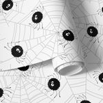 Papel de Parede Infantil Aranhas na Teia