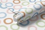 Papel de Parede Bolinhas Assimétricas Grandes