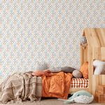 Papel de Parede Bolinhas Assimétricas Pequenas