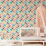 Papel de Parede Infantil Formas 3D