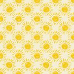 Papel de Parede Infantil Sol Desenho Padrão Pequeno