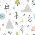 Papel de Parede Árvores Infantis
