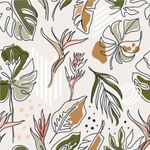 Papel de Parede Floral Boho