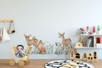Adesivo de Parede Infantil Aquarela Bosque dos Sonhos