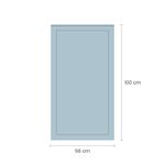 Papel de Parede Meia Parede Cercadinho Azul Escuro