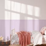 Papel de Parede Meia Parede Cercadinho Rosa