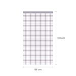 Papel de Parede Meia Parede Xadrez Lilás