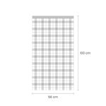 Papel de Parede Meia Parede Xadrez Cinza