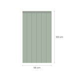 Papel de Parede Meia Parede Ripado Verde