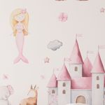 Adesivo de Parede Infantil Meninas Criativas e Delicadas